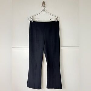 A.L.C. Brooklyn Flared Pintuck Black Ankle Pants
8038
